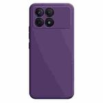 For Xiaomi Redmi K70 Pro Imitation Liquid Silicone Phone Case(Dark Purple)