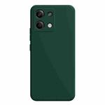 For Xiaomi Redmi Note 13 5G Imitation Liquid Silicone Phone Case(Dark Green)