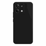 For Xiaomi Redmi Note 13 5G Imitation Liquid Silicone Phone Case(Black)