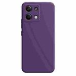 For Xiaomi Redmi Note 13 5G Imitation Liquid Silicone Phone Case(Dark Purple)