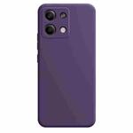 For Xiaomi Redmi Note 13 Pro 5G Imitation Liquid Silicone Phone Case(Dark Purple)