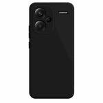 For Xiaomi Redmi Note 13 Pro+ Imitation Liquid Silicone Phone Case(Black)