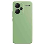 For Xiaomi Redmi Note 13 Pro+ Imitation Liquid Silicone Phone Case(Matcha Green)