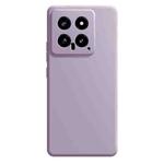 For Xiaomi 14 Imitation Liquid Silicone Phone Case(Light Purple)