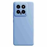 For Xiaomi 14 Imitation Liquid Silicone Phone Case(Sky Blue)