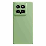 For Xiaomi 14 Imitation Liquid Silicone Phone Case(Matcha Green)