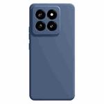 For Xiaomi 14 Pro Imitation Liquid Silicone Phone Case(Grey)
