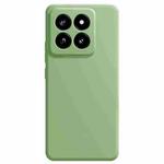 For Xiaomi 14 Pro Imitation Liquid Silicone Phone Case(Matcha Green)