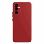 For Samsung Galaxy A15 Imitation Liquid Silicone Phone Case(Dark Red)