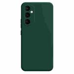For Samsung Galaxy A05S Imitation Liquid Silicone Phone Case(Dark Green)