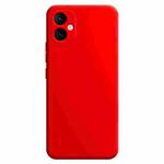 For Samsung Galaxy A05 Imitation Liquid Silicone Phone Case(Red)