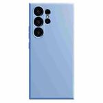 For Samsung Galaxy S24 Ultra 5G Imitation Liquid Silicone Phone Case(Sky Blue)