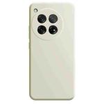 For OnePlus 12 Imitation Liquid Silicone Phone Case(White)