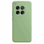 For OnePlus 12 Imitation Liquid Silicone Phone Case(Matcha Green)