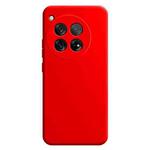 For OnePlus 12 Imitation Liquid Silicone Phone Case(Red)