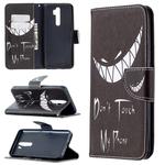 For Oppo A5 (2020) / A9 (2020) Colored Drawing Pattern Horizontal Flip Leather Case with Holder & Card Slots & Wallet(Smirk)