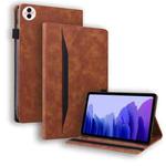 For Honor Pad 10 12.1 Splicing Shockproof Leather Tablet Case(Brown)