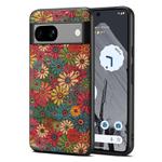 For Google Pixel 7a Four Seasons Flower Language Series TPU Phone Case(Spring Green)