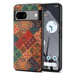 For Google Pixel 7a Four Seasons Flower Language Series TPU Phone Case(Winter Blue)