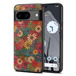 For Google Pixel 7 Four Seasons Flower Language Series TPU Phone Case(Spring Green)