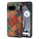 For Google Pixel 7 Four Seasons Flower Language Series TPU Phone Case(Winter Blue)