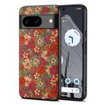 For Google Pixel 7 Four Seasons Flower Language Series TPU Phone Case(Summer Red)