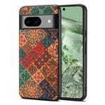 For Google Pixel 8a Four Seasons Flower Language Series TPU Phone Case(Winter Blue)