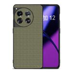 For OnePlus 12 Nylon Cloth Texture +TPU Phone Case(Green)