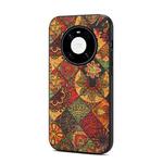 For Huawei Mate 40 Pro Four Seasons Flower Language Series TPU Phone Case(Autumn Yellow)