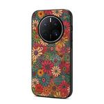 For Huawei Mate 50 Pro Four Seasons Flower Language Series TPU Phone Case(Spring Green)