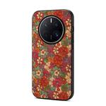 For Huawei Mate 50 Pro Four Seasons Flower Language Series TPU Phone Case(Summer Red)