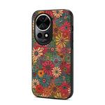 For Huawei nova 12 Pro Four Seasons Flower Language Series TPU Phone Case(Spring Green)