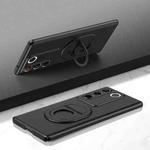 For vivo S16 / 16 Pro Magsafe Hidden Fold Holder Full Coverage Shockproof Phone Case(Black)