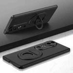 For vivo S19 Magsafe Hidden Fold Holder Full Coverage Shockproof Phone Case(Black)