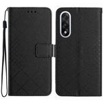 For OnePlus Nord 5 5G / Ace 5 Ultra Rhombic Grid Texture Leather Phone Case(Black)