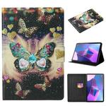 For Lenovo Tab P12 2023 / TB370FU Voltage Coloured Drawing Smart Leather Tablet Case(Butterflies)