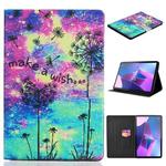 For Lenovo Tab P12 2023 / TB370FU Voltage Coloured Drawing Smart Leather Tablet Case(Dandelion)