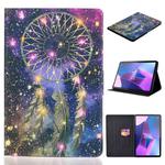For Lenovo Tab P12 2023 / TB370FU Voltage Coloured Drawing Smart Leather Tablet Case(Windbell)
