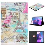 For Lenovo Tab P12 2023 / TB370FU Voltage Coloured Drawing Smart Leather Tablet Case(Iron Tower)