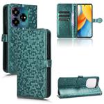 For ZTE Blade V60 Design Honeycomb Dot Texture Leather Phone Case(Green)