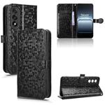 For OnePlus Ace 5 Ultra / Nord 5 Honeycomb Dot Texture Leather Phone Case(Black)