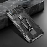For iPhone 11 Pro Max Machine Armor Warrior Shockproof PC + TPU Protective Case(Black)