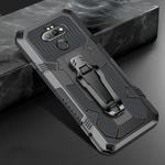 For LG Aristo 5 Pro Machine Armor Warrior Shockproof PC + TPU Protective Case(Space Gray)