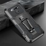 For LG K51 Machine Armor Warrior Shockproof PC + TPU Protective Case(Space Gray)