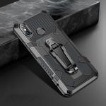 For Xiaomi Redmi Note 5 Pro Machine Armor Warrior Shockproof PC + TPU Protective Case(Space Gray)