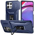 For Motorola Moto G Power / G Play 2025 Sliding Camshield Holder Phone Case(Blue)