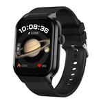 2.01 inch Silicone Strap Bluetooth Call Smart Watch Support Heart Rate Monitoring / Non-invasive Blood Sugar(Black)