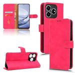 For ZTE Blade V60 4G / Axon 60 Skin Feel Magnetic Flip Leather Phone Case(Rose Red)