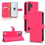 For ZTE nubia Red Magic 10 Pro Skin Feel Magnetic Flip Leather Phone Case(Rose Red)