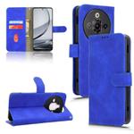For ZTE nubia Focus Pro Skin Feel Magnetic Flip Leather Phone Case(Blue)